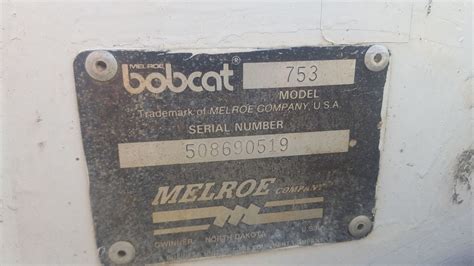 miller bobcat serial number lookup